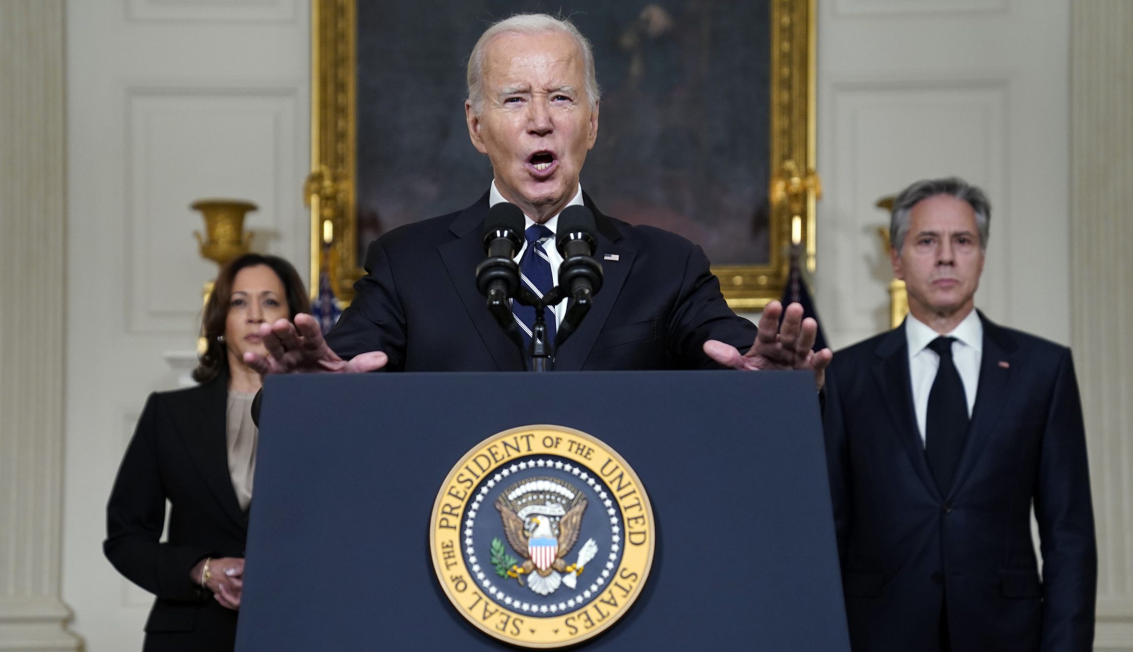 Biden tries to hold the line with progressive Democrats on Israel