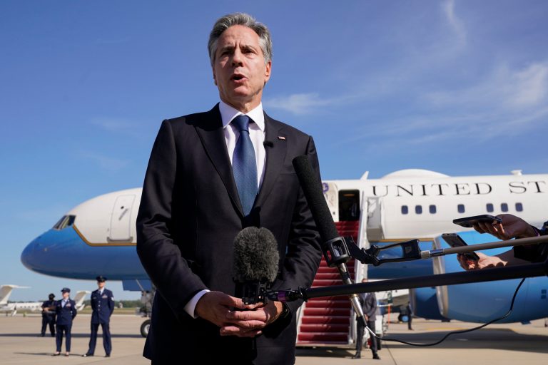 WATCH LIVE: Antony Blinken to hold news briefing after meeting with Netanyahu