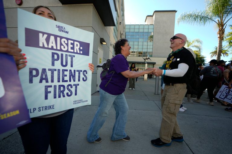 Kaiser Permanente releases contract details with striking healthcare workers