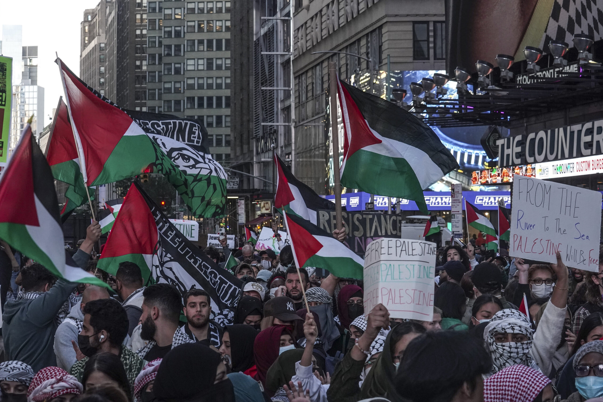 Israel Palestinians New York