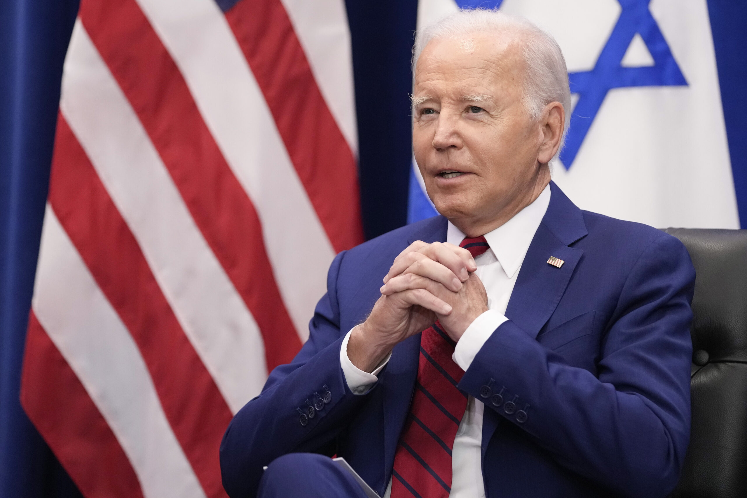 Biden draws wartime contrast with House GOP dysfunction