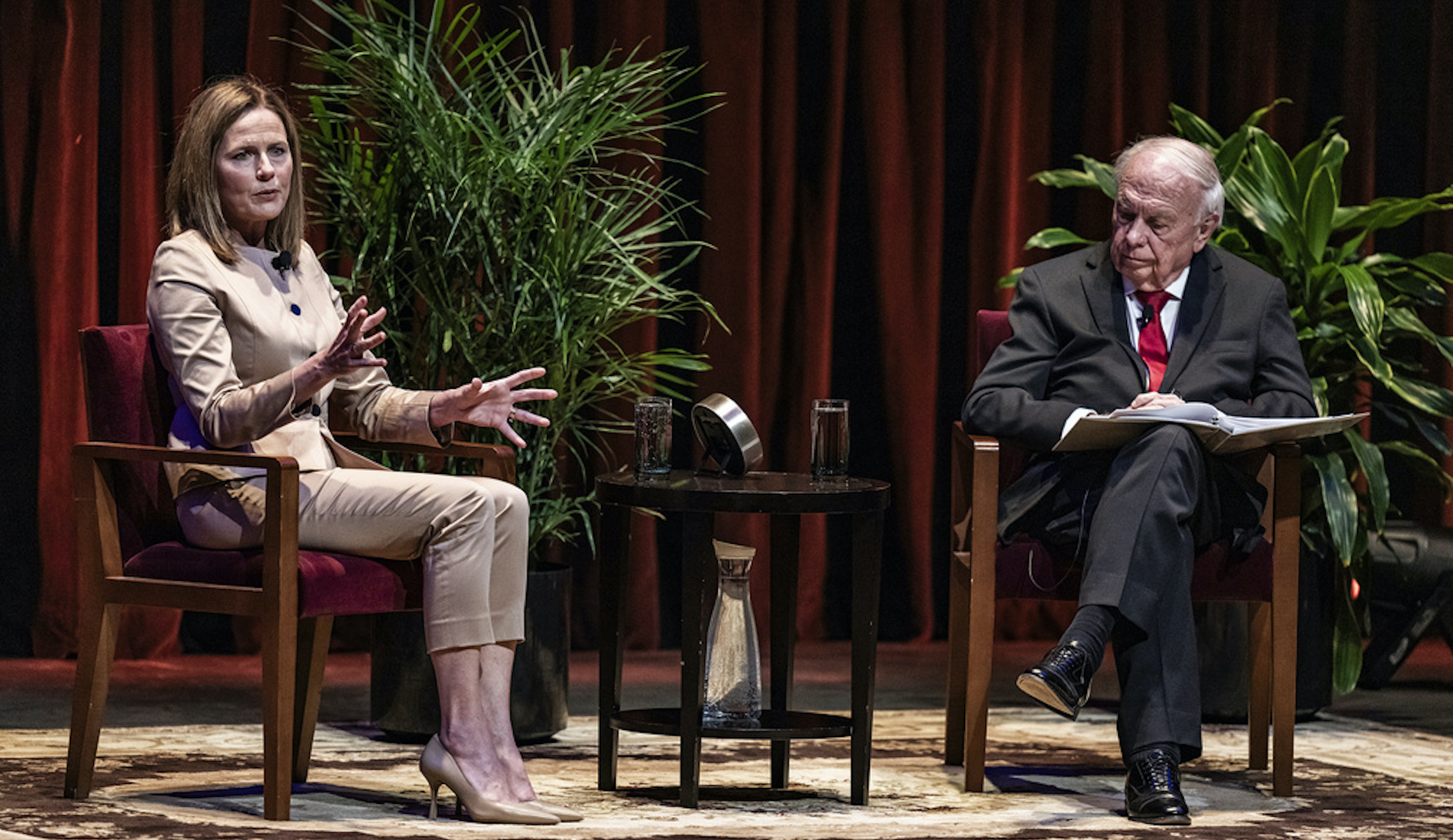 Amy Coney Barrett signals support for Supreme Court code of ethics