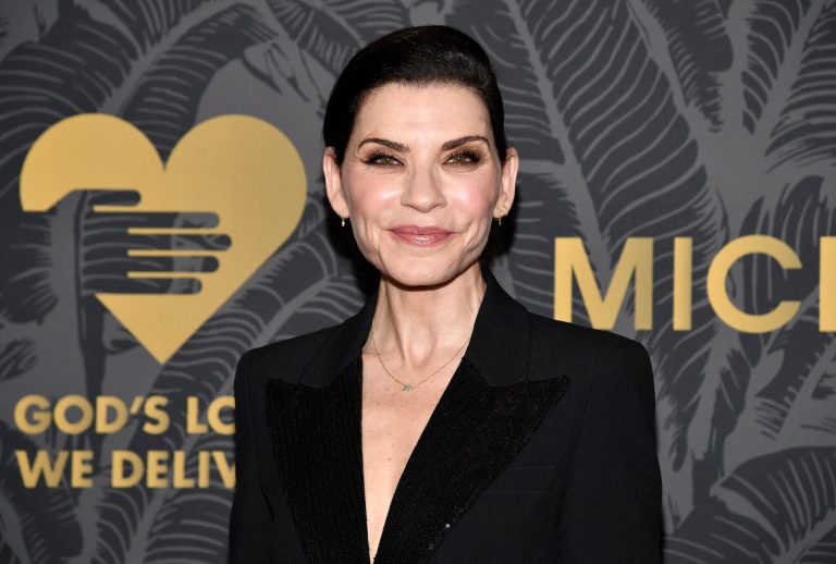 Julianna Margulies attends the God's Love We Deliver Golden Heart Awards at the Glasshouse on Monday, Oct. 16, 2023, in New York.