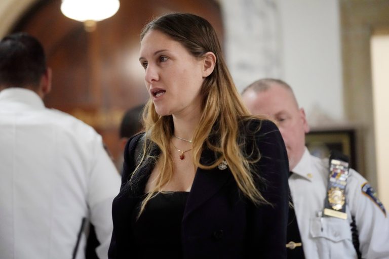 Woman who disrupted Trump’s civil trial in attempt ‘to support’ is arrested