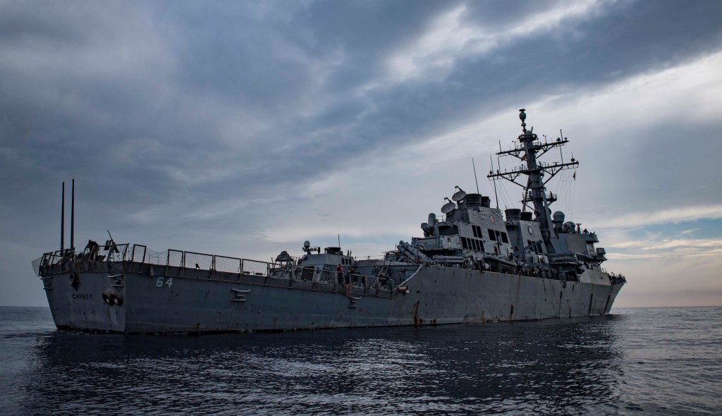US destroyer shoots down drone launched from Yemen over Red Sea