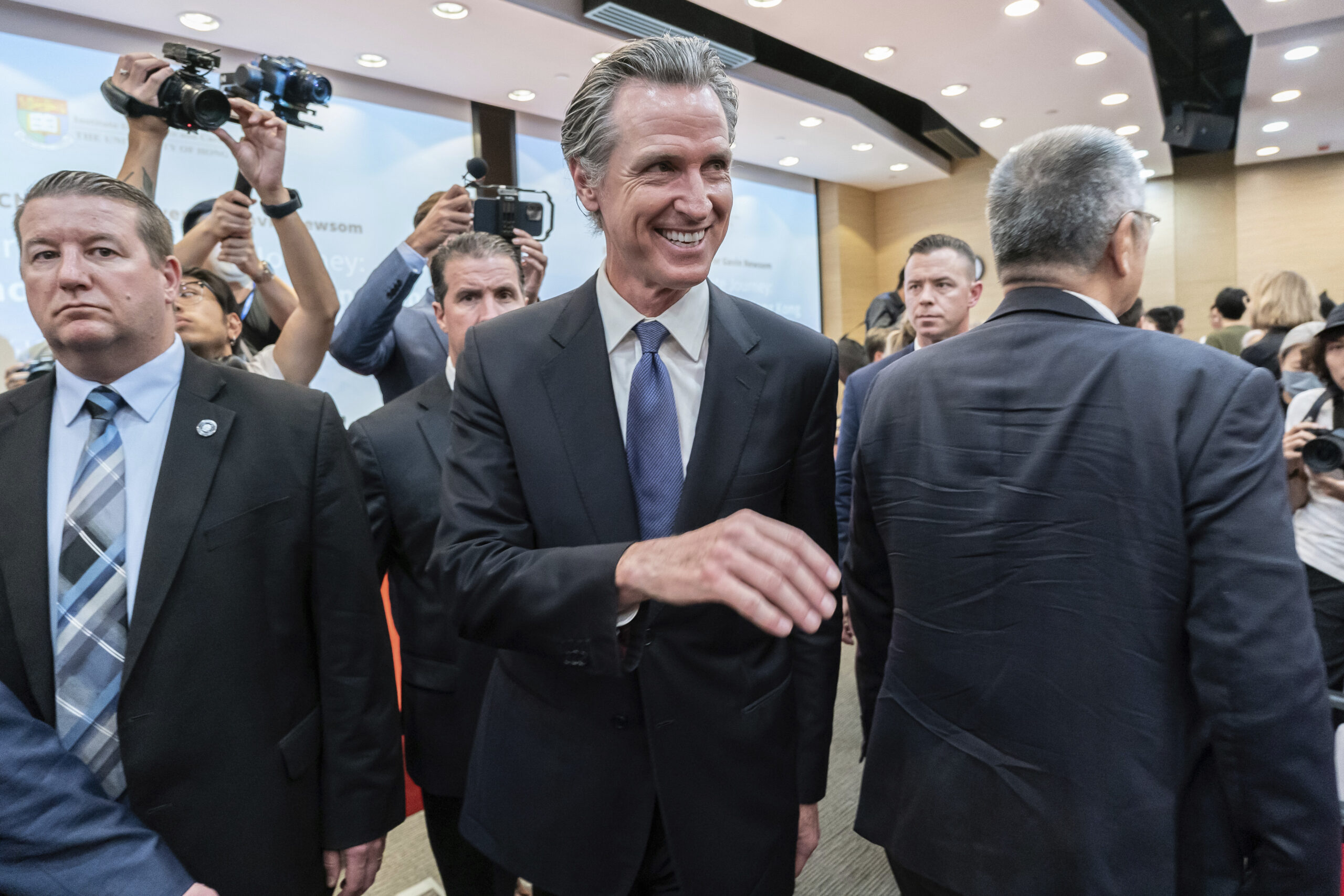 Newsom on ‘limited scope’ of Israel trip: ‘I wish I was president of the United States’