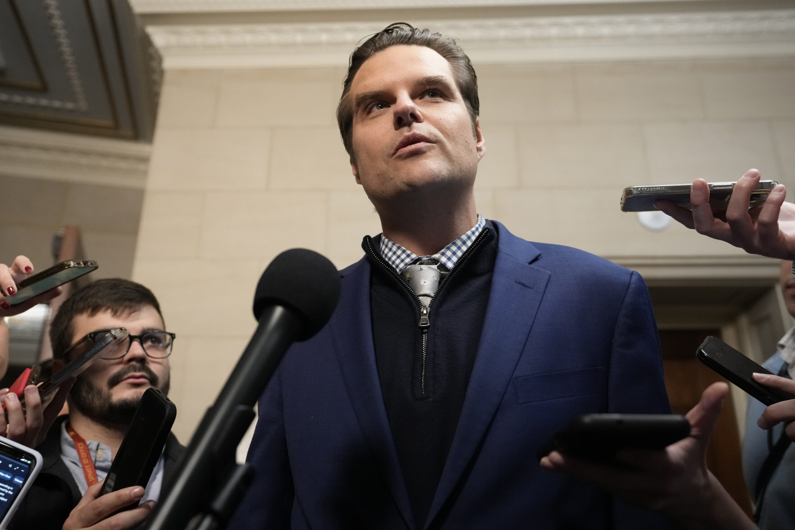 Gaetz backs Johnson as House scrambles to clean up chaos following McCarthy firing