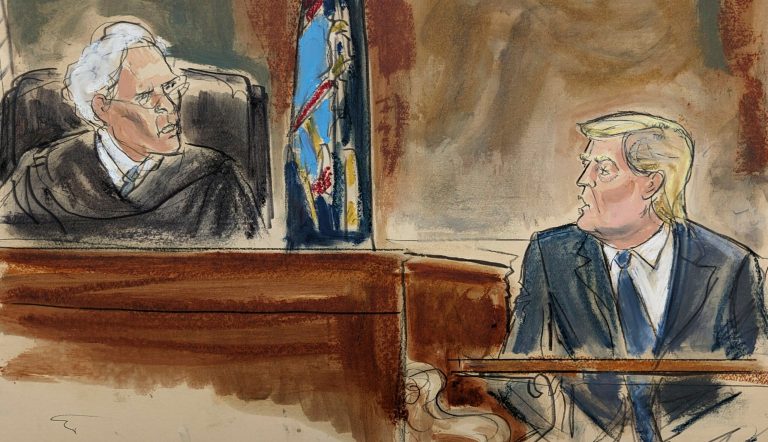 Trump unleashes on New York judge and clerk amid gag order limbo