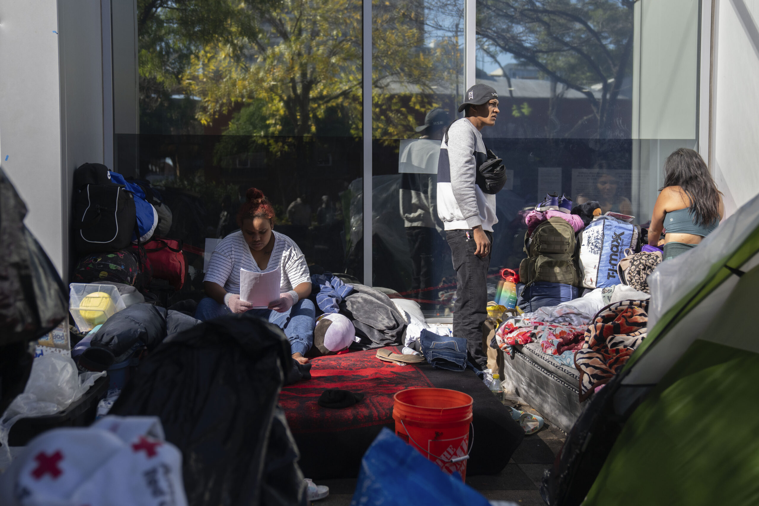 Construction of Chicago’s first immigrant tent camp at Brighton Park set to start after delays