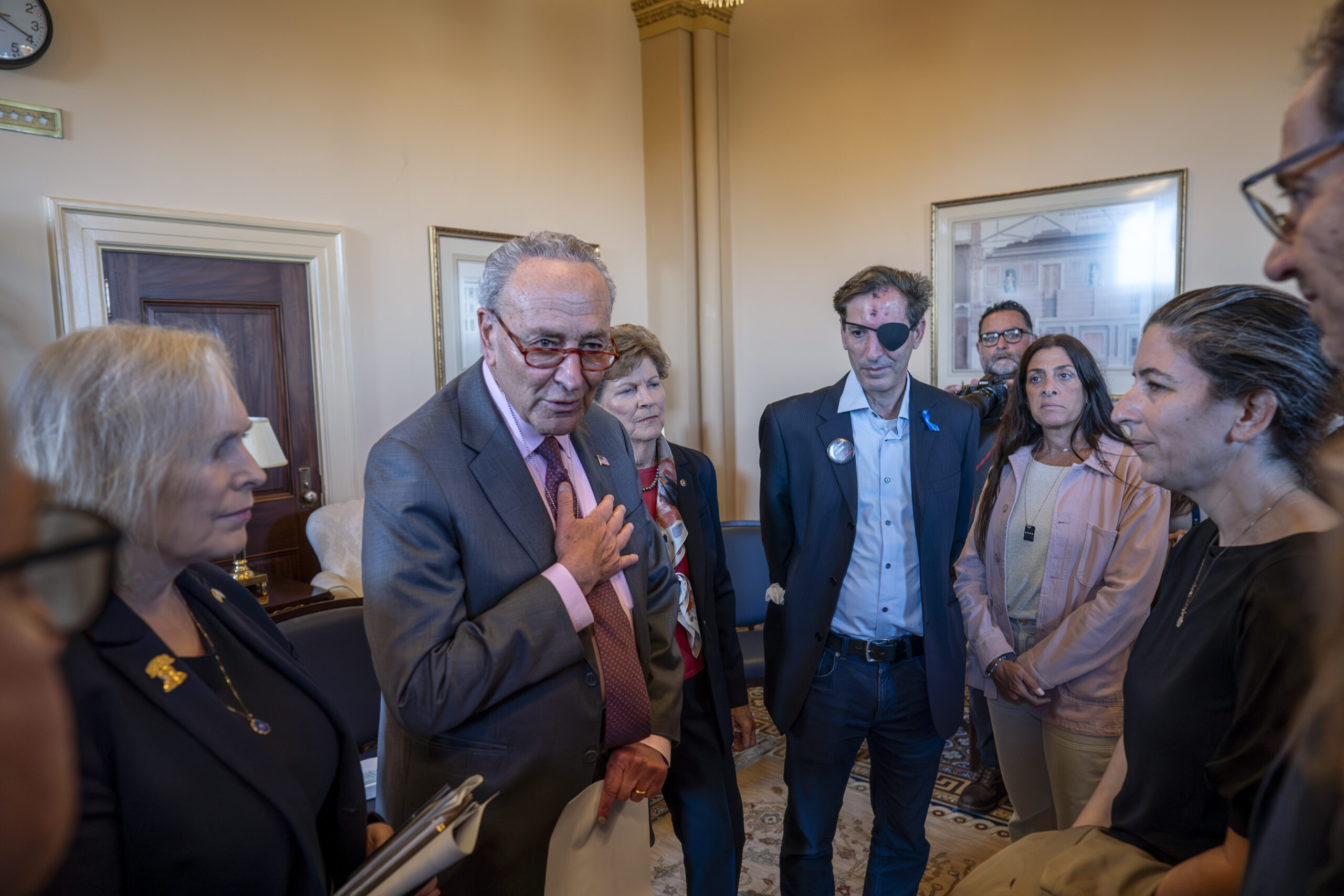 Senate Republicans urge Schumer to reject Biden request for Gaza humanitarian aid
