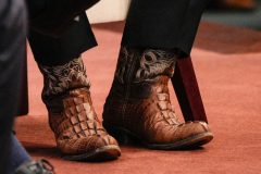 DeSantis insists he doesn’t wear high heels as campaign struggles to fight off attacks on his height