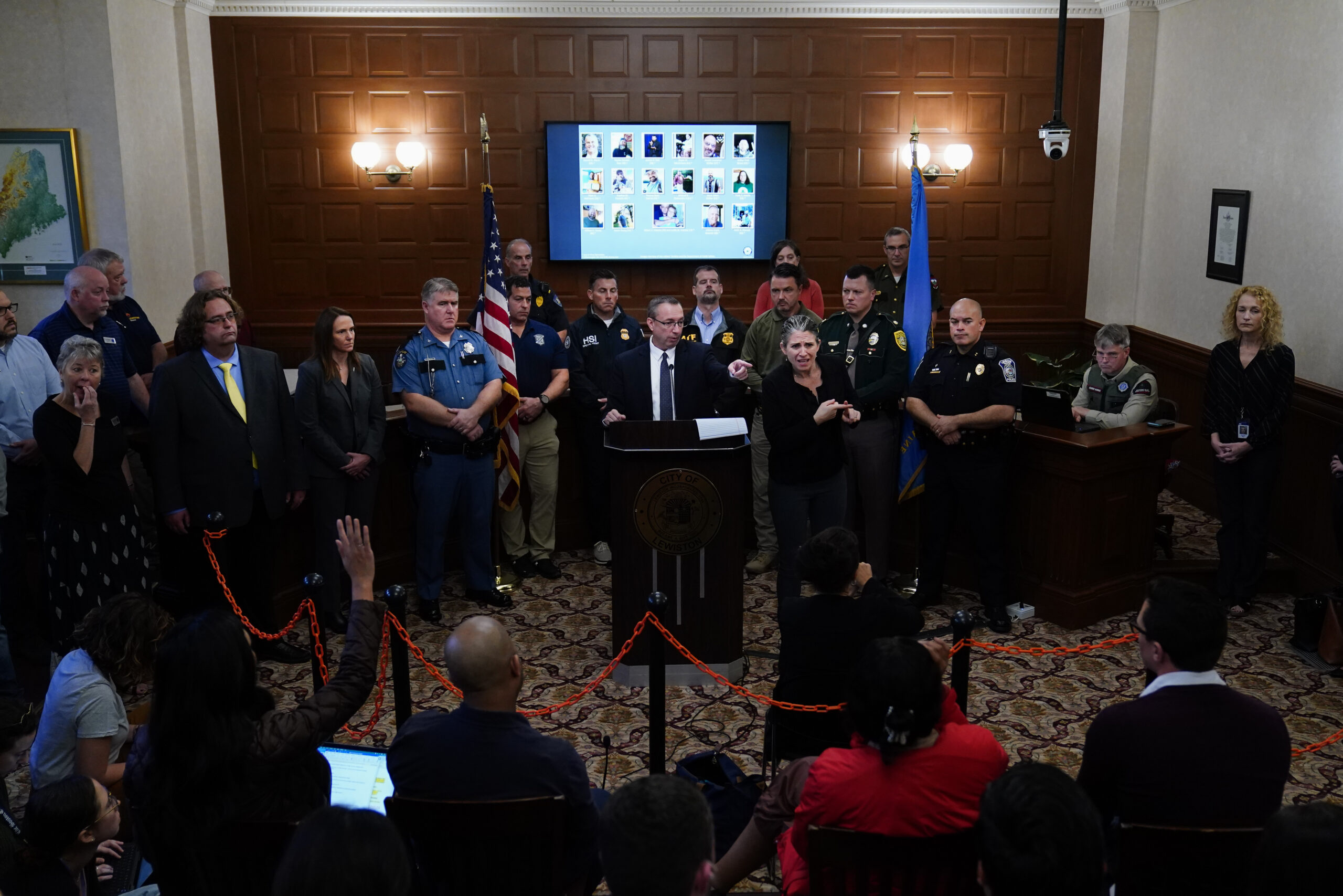 Maine shooting: ASL interpreter who signed at press conferences lost colleague in shooting