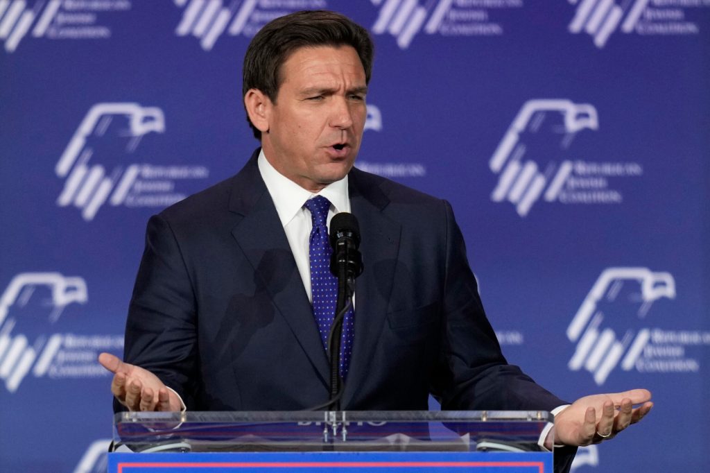 Iowa has become existential for Ron DeSantis’s presidential hopes