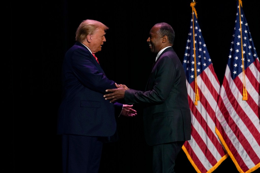 Ben Carson endorses Trump, citing economy, border security, and global respect