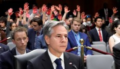 Senate hearing on aid to Israel and Ukraine dominated by pro-Palestinian protests