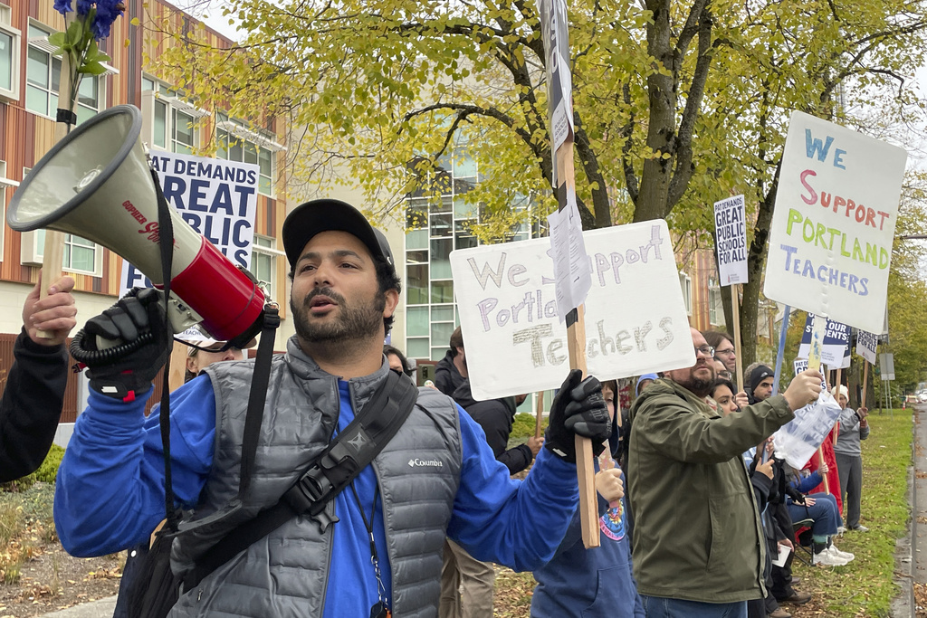 Oregon Portland Teachers Strike