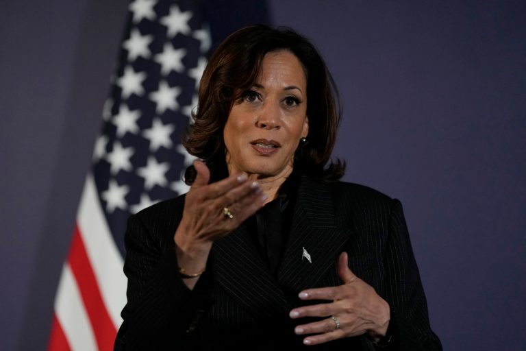 Kamala Harris jokes she’s ‘got the vocabulary’ during speech on Apprenticeship Week
