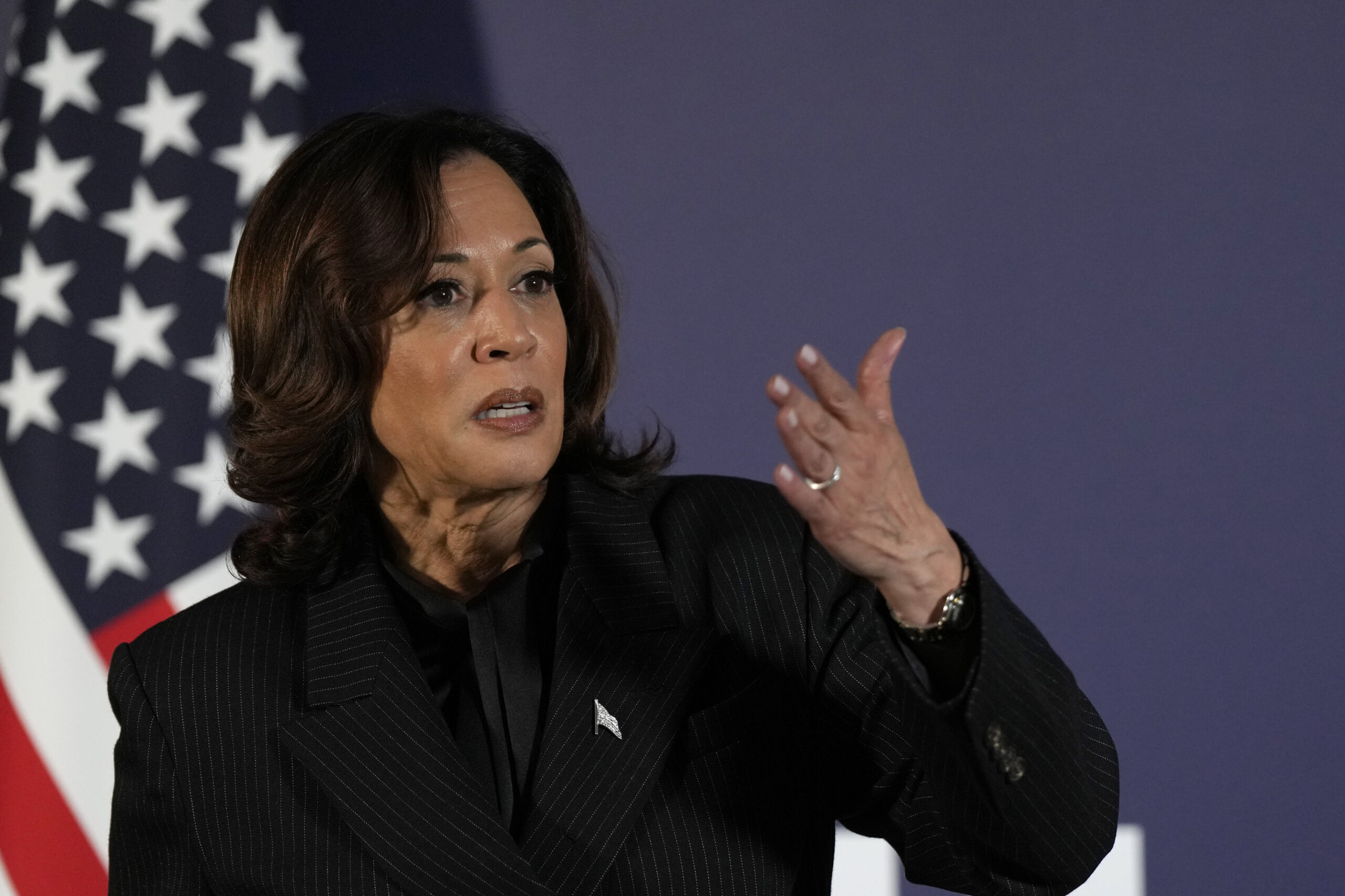 Kamala Harris brushes off concerns of Joe Biden’s age ahead of 2024 election