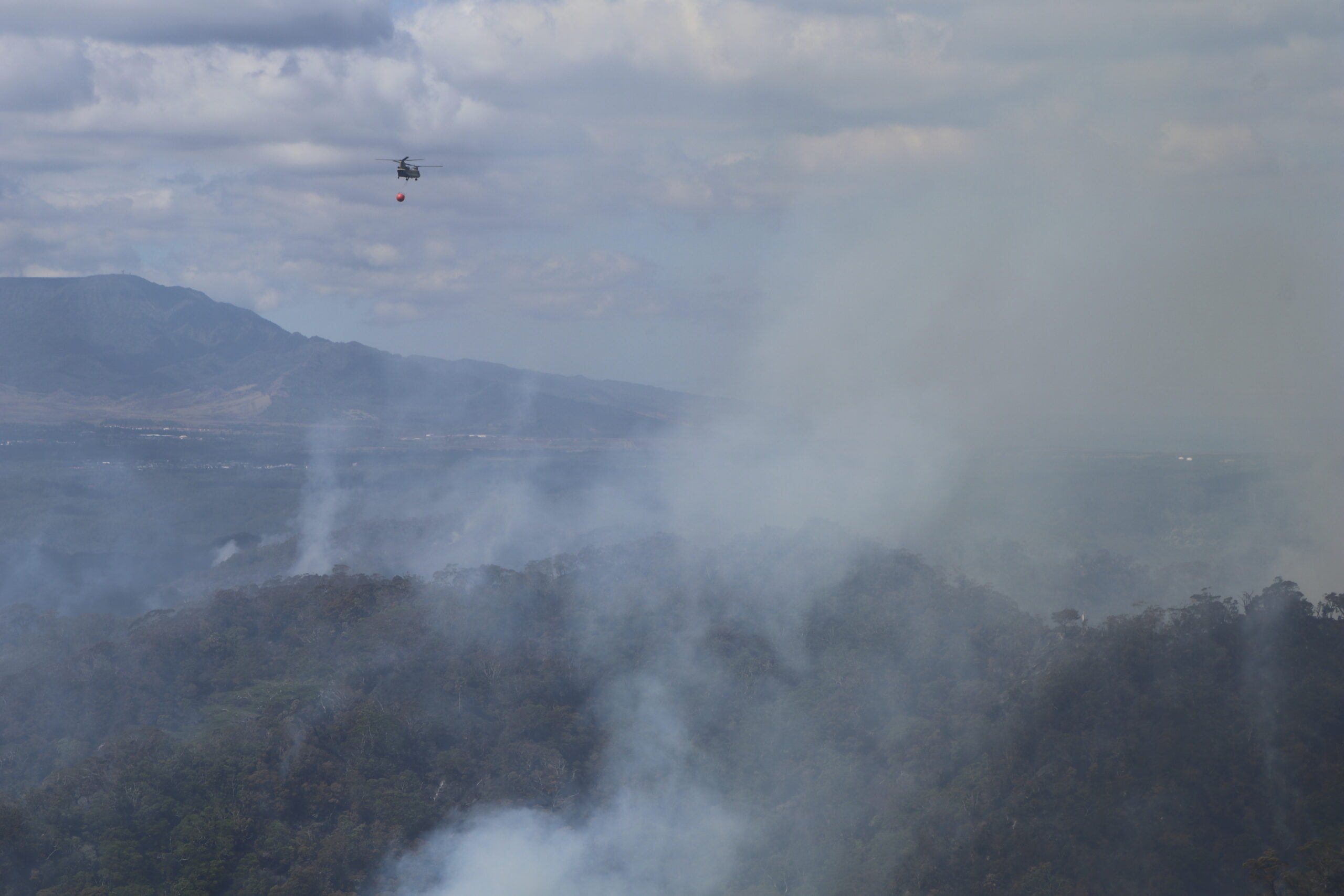 Hawaii Oahu Wildfire