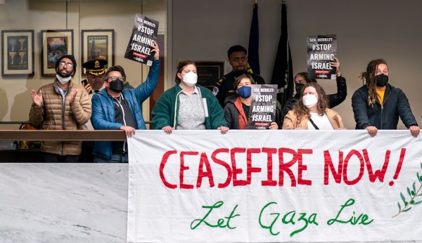 Israel war: Code Pink occupies Senate Democrat offices demanding Gaza ceasefire