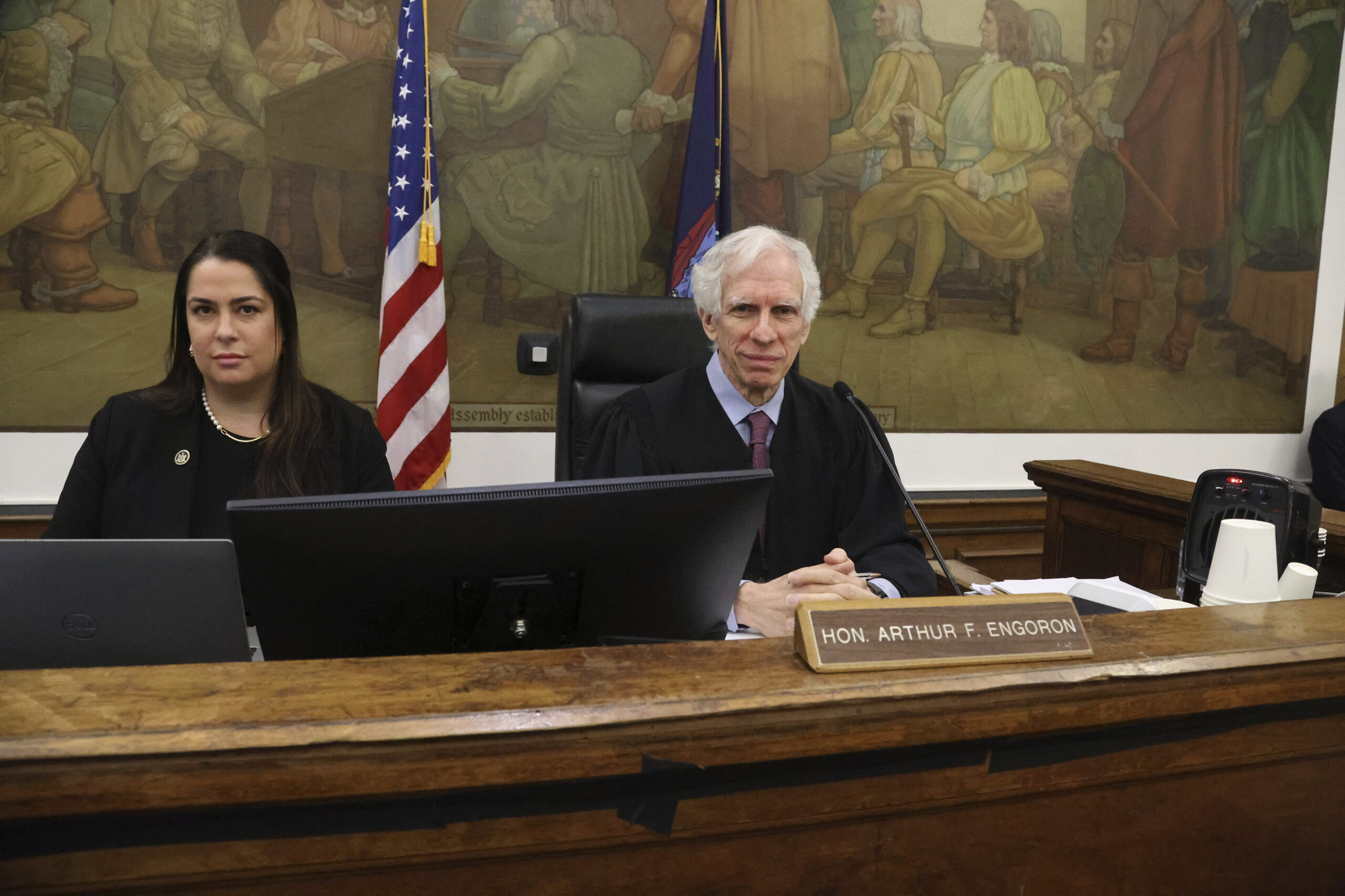 Trump lawyers deny responsibility for ‘deluge’ of threats made against presiding law clerk and judge