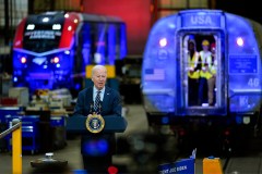 Biden unveils $16.4 billion rail grants at Amtrak in ‘blue-state’ Northeast Corridor