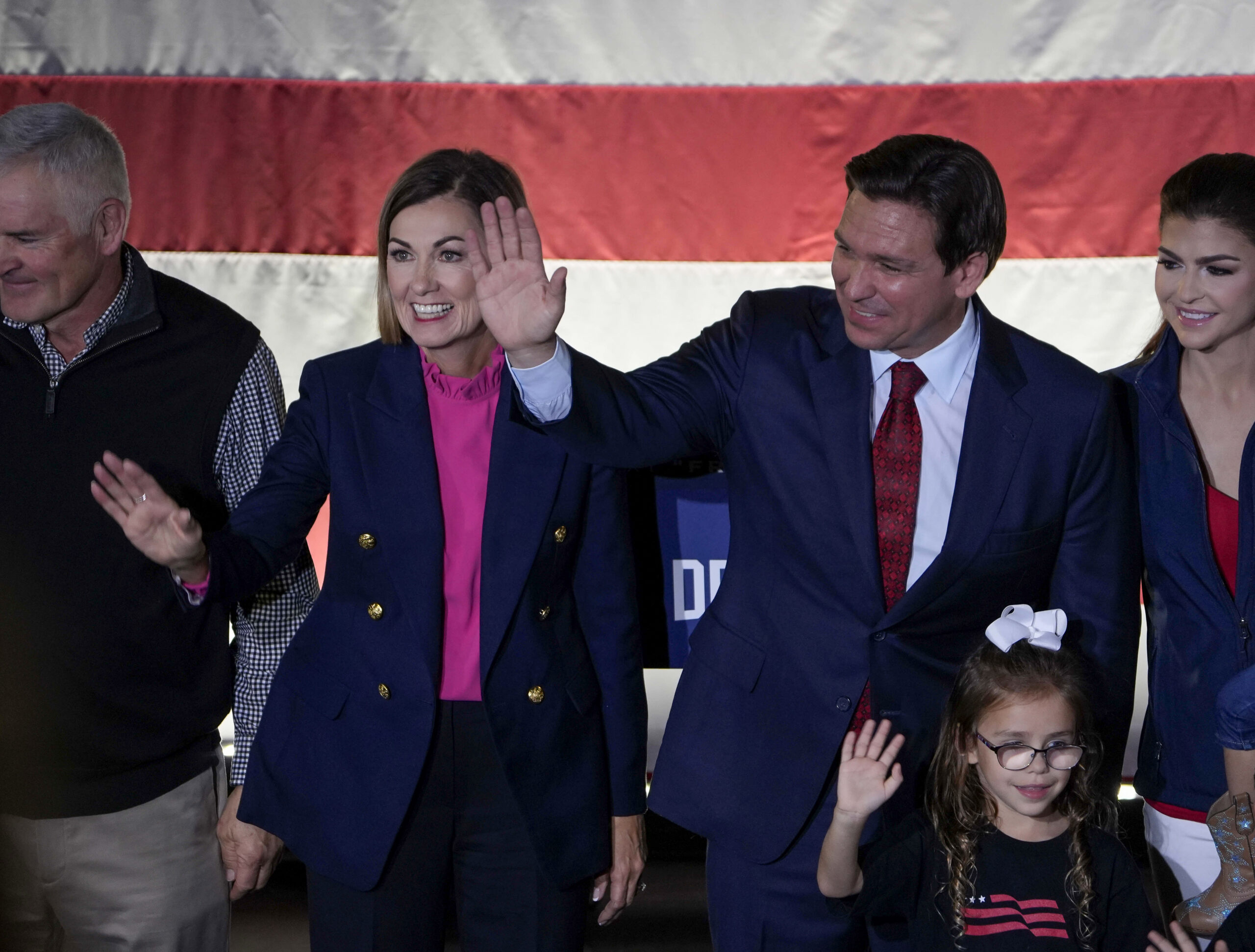DeSantis wields coveted Kim Reynolds endorsement in second Iowa ad