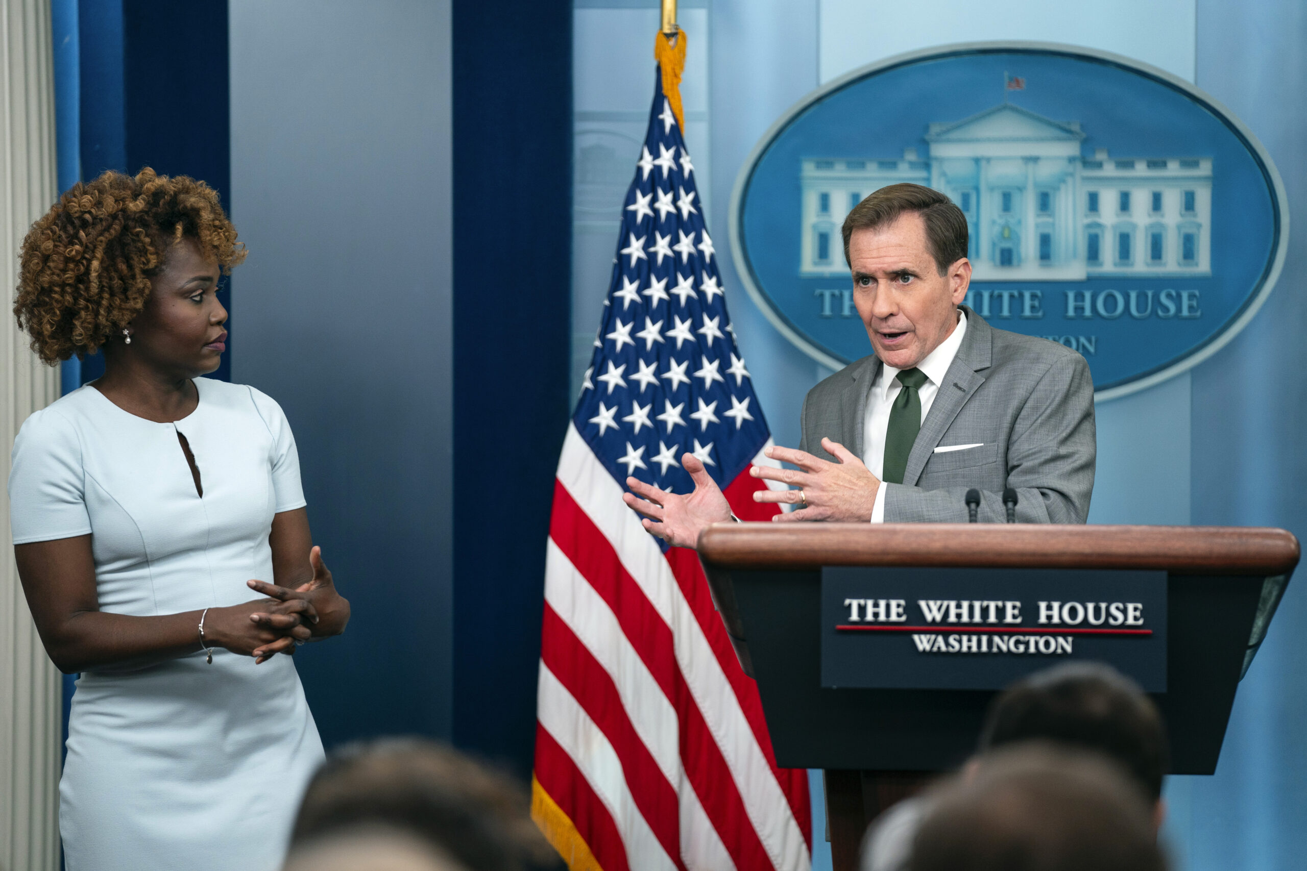 WATCH LIVE: White House holds press briefing with Karine Jean-Pierre and John Kirby
