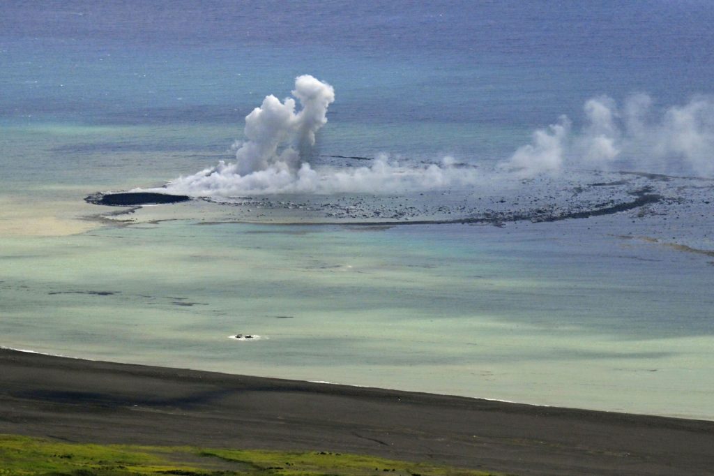 Japan has new island after underwater volcanic eruption