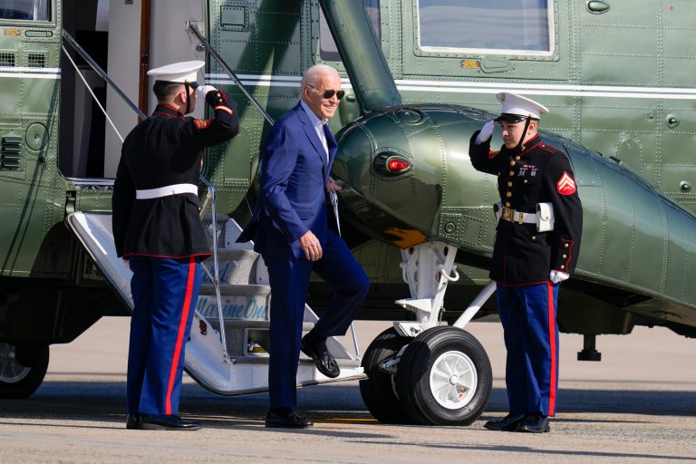 The White House slowly backed away from comments President Joe Biden gave to reporters before departing for Illinois Thursday.