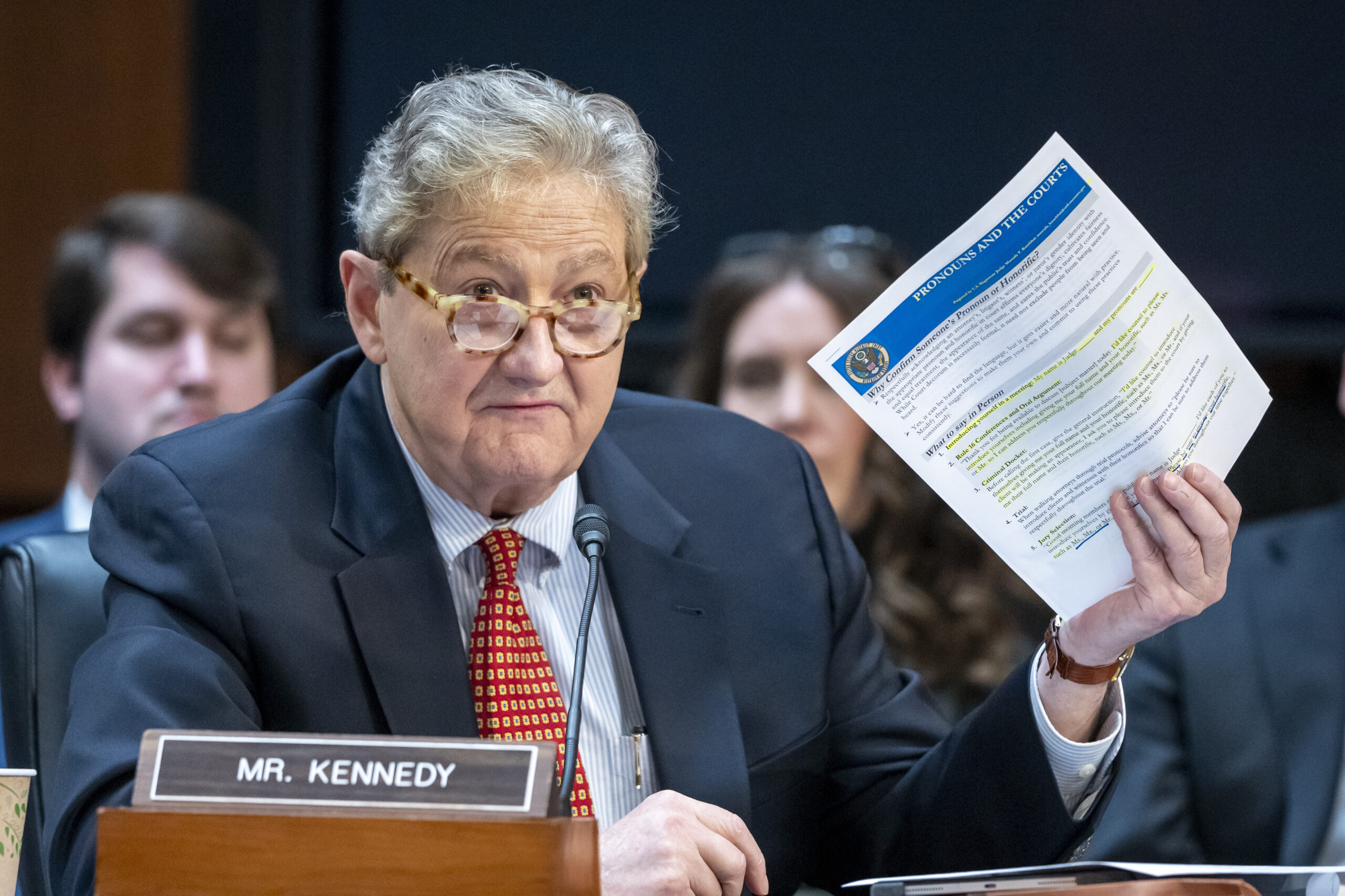 Biden judicial nominee fails to explain law terms when asked by Sen. John Kennedy