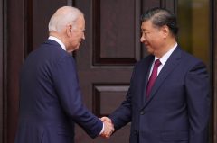 Biden and Xi meet for first time since spy balloon high drama