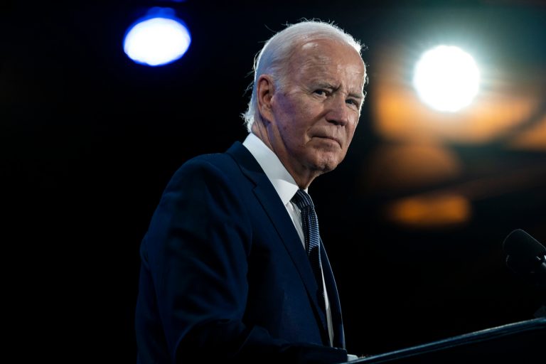 President Joe Biden speaks at a welcome reception for Asia-Pacific Economic Cooperative leaders at the Exploratorium in San Francisco, Wednesday, Nov. 15, 2023.
