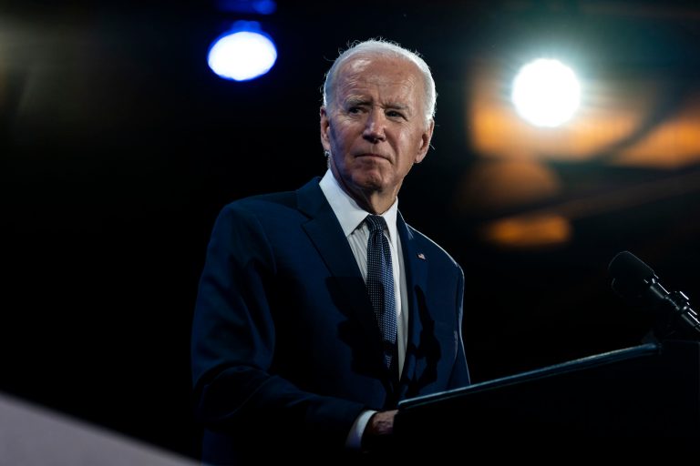 President Joe Biden speaks at a welcome reception for Asia-Pacific Economic Cooperative leaders at the Exploratorium, in San Francisco, Wednesday, Nov, 15, 2023.