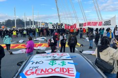 Protesters shut down Bay Bridge with ‘die-in’ to call for ceasefire in Gaza during Biden’s visit