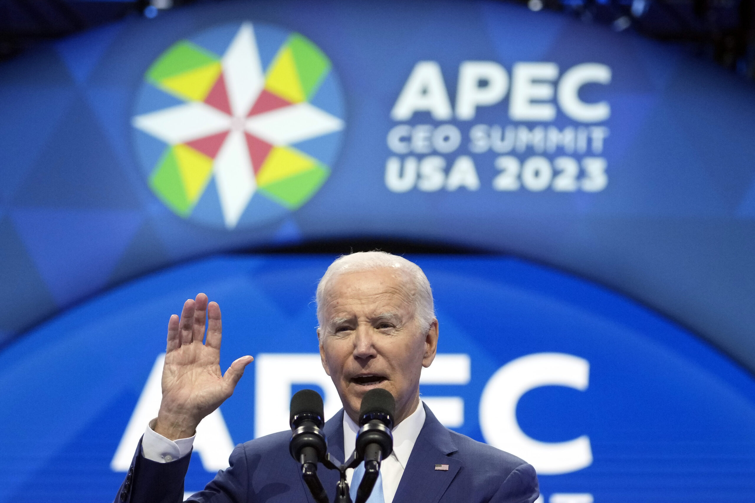 Biden concedes to economic data-sentiment ‘disconnect’ to APEC CEOs
