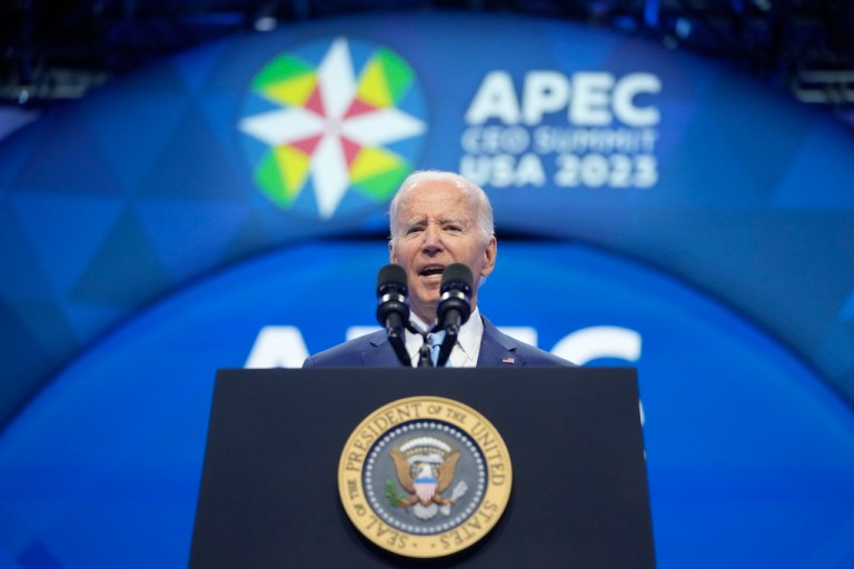 WATCH LIVE: Biden hosts APEC leaders retreat
