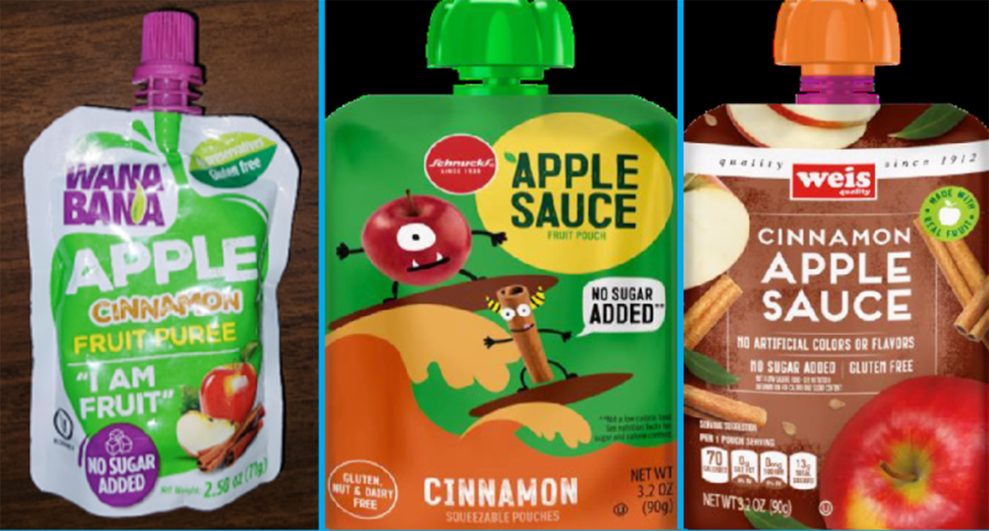 Applesauce pouches may have intentionally been poisoned with lead: FDA