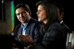 DeSantis claims Haley’s comments on abortion did not ‘go well with the crowd’