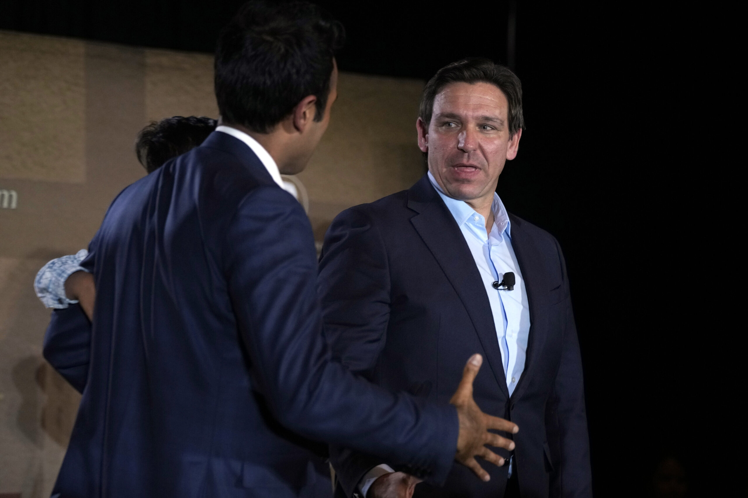 Ron DeSantis and Vivek Ramaswamy share stories of their wives’ miscarriages