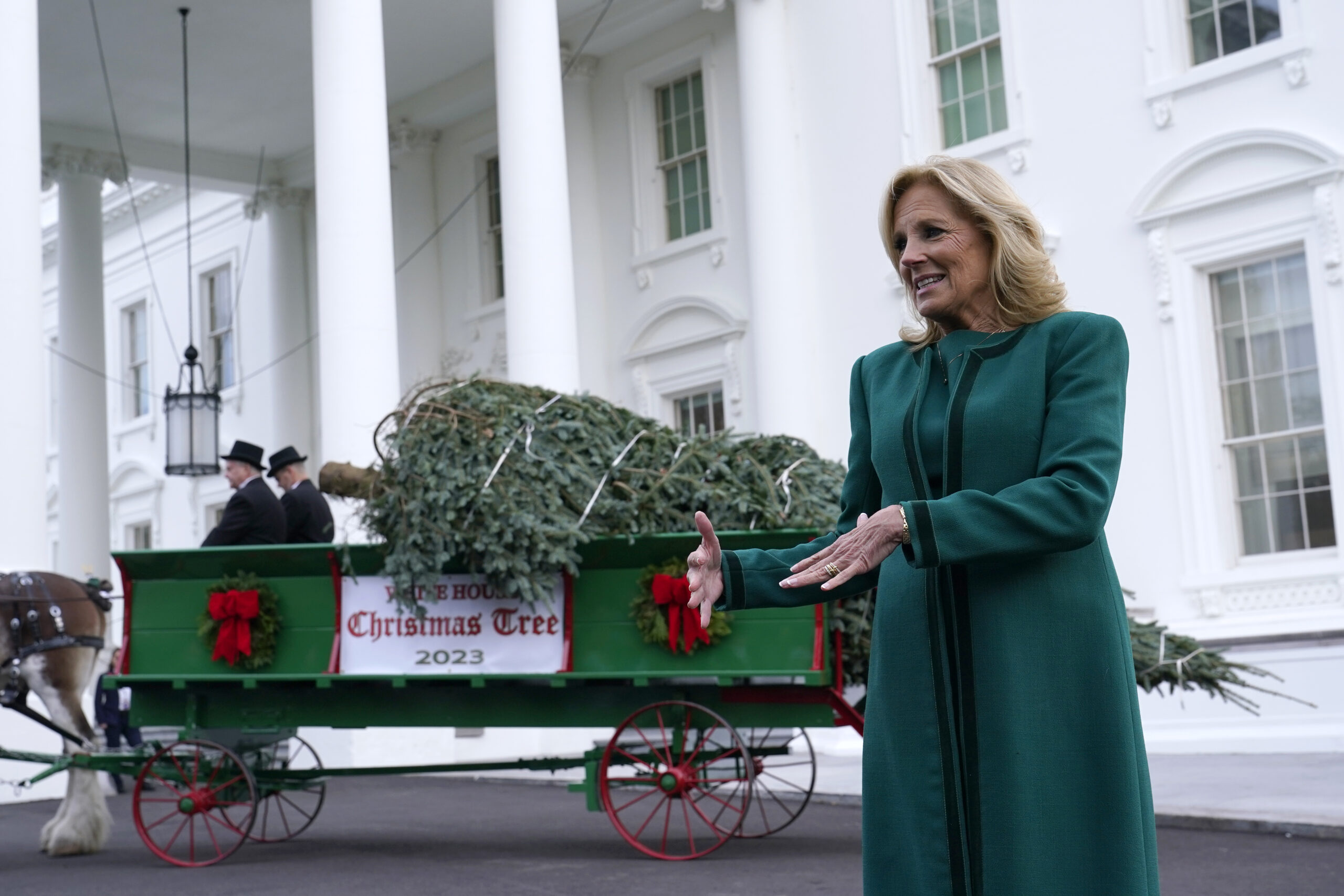 WATCH LIVE: Jill Biden reveals White House holiday decorations