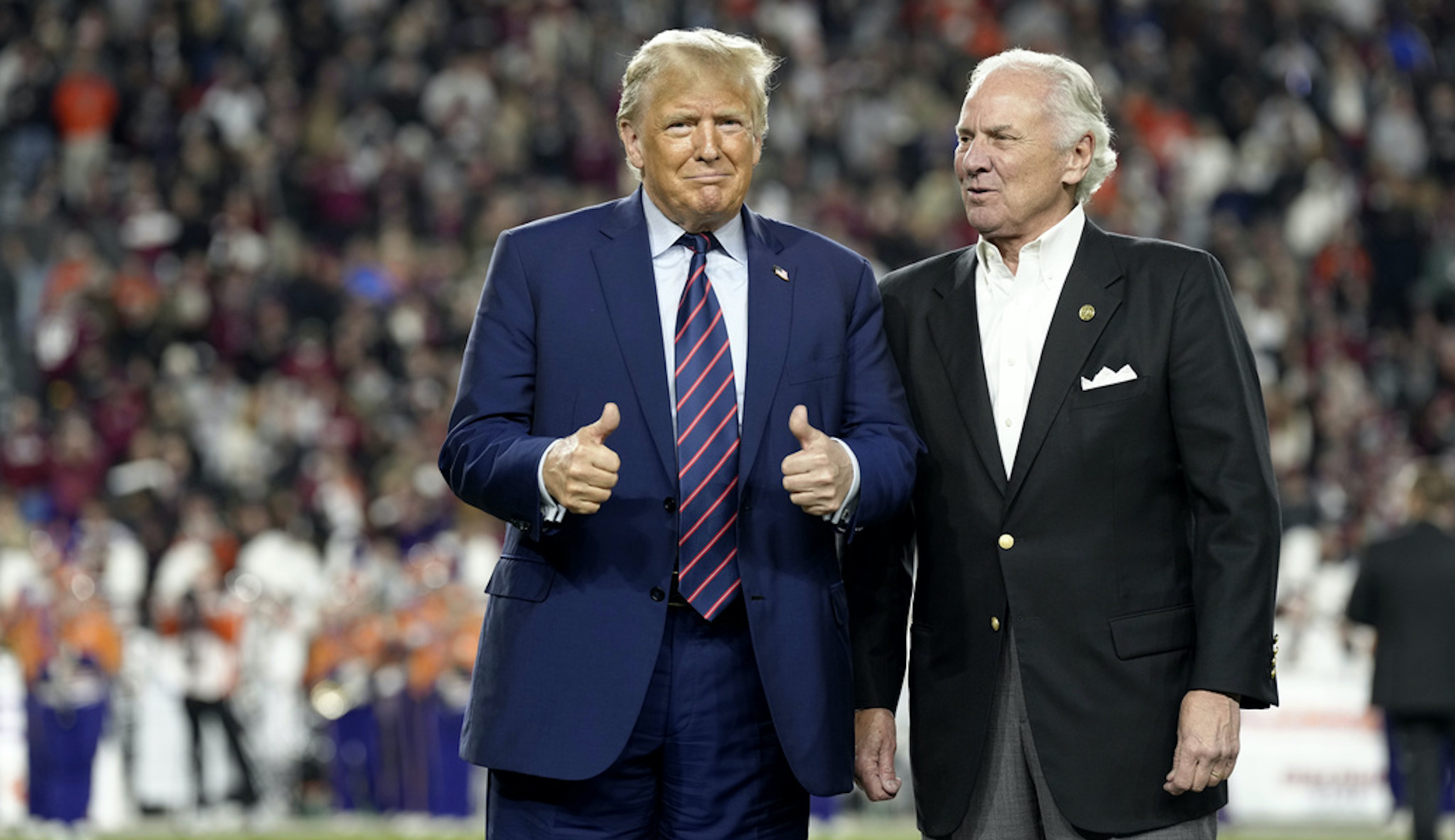 Trump brags about ‘aced’ cognitive test while defending tactic of mixing up Obama and Biden