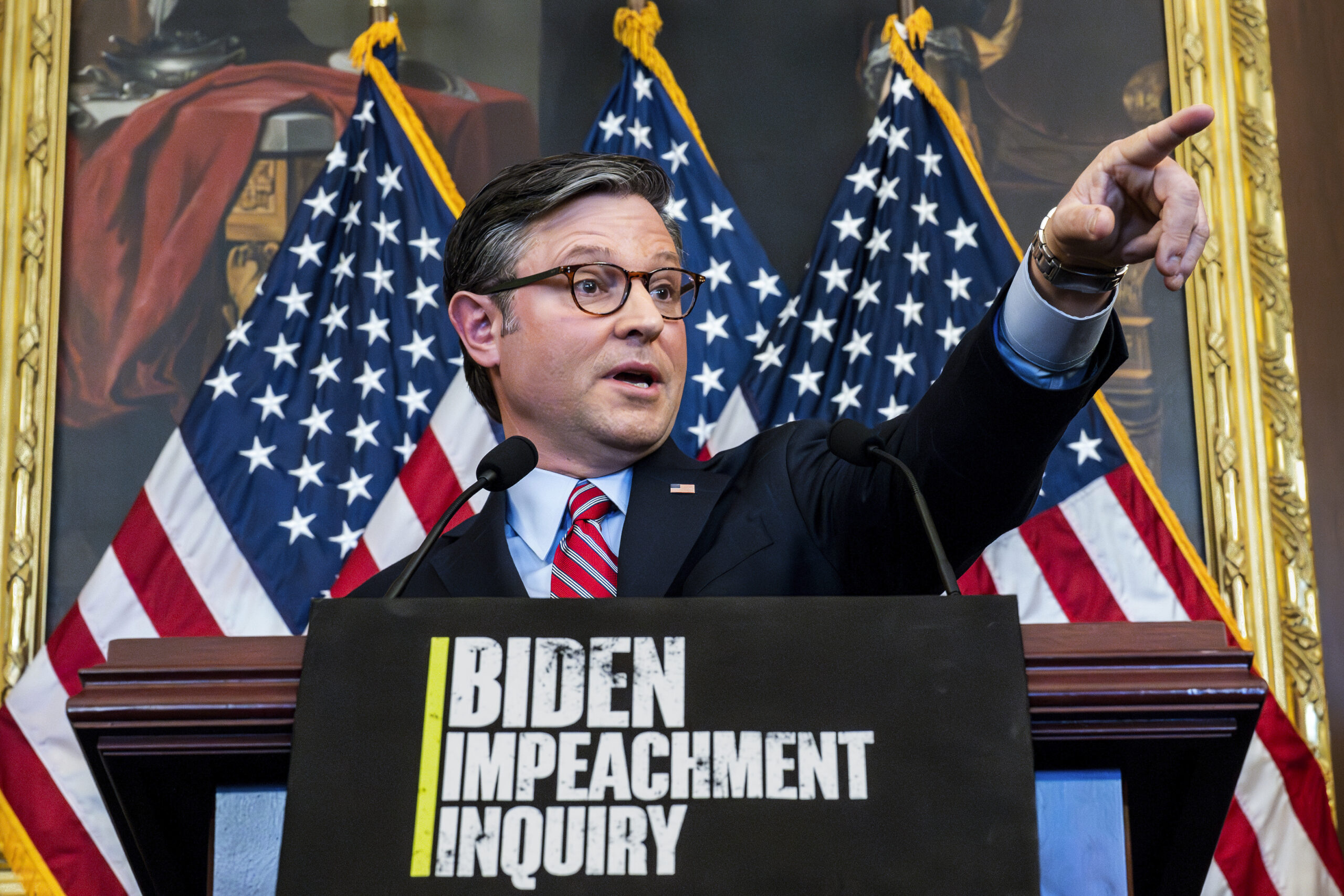 Will Republicans push a House floor vote and then a Senate trial of Biden?