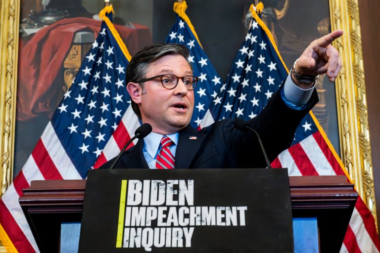 Will Republicans push a House floor vote and then a Senate trial of Biden?