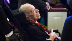 Jimmy Carter says final goodbye at Rosalynn Carter funeral in Plains