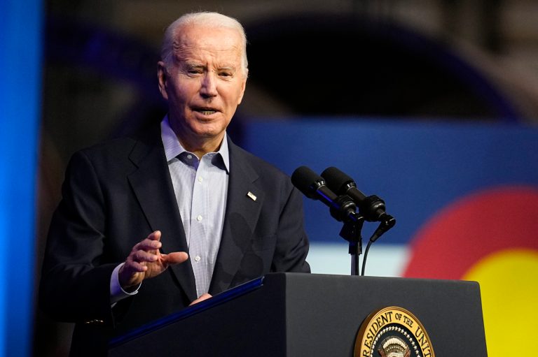 President Joe Biden heartily attacked former President Donald Trump and the 