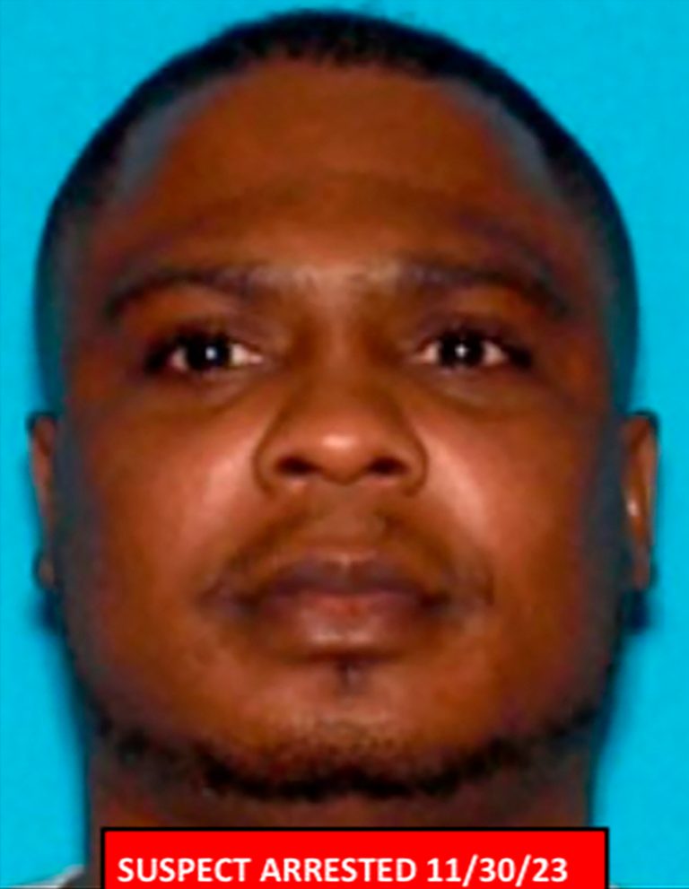 This photo released by the Los Angeles County Sheriff's Department shows suspect Jerrid Joseph Powell after he was linked to several homicide investigations in Los Angeles on Dec. 2, 2023. 