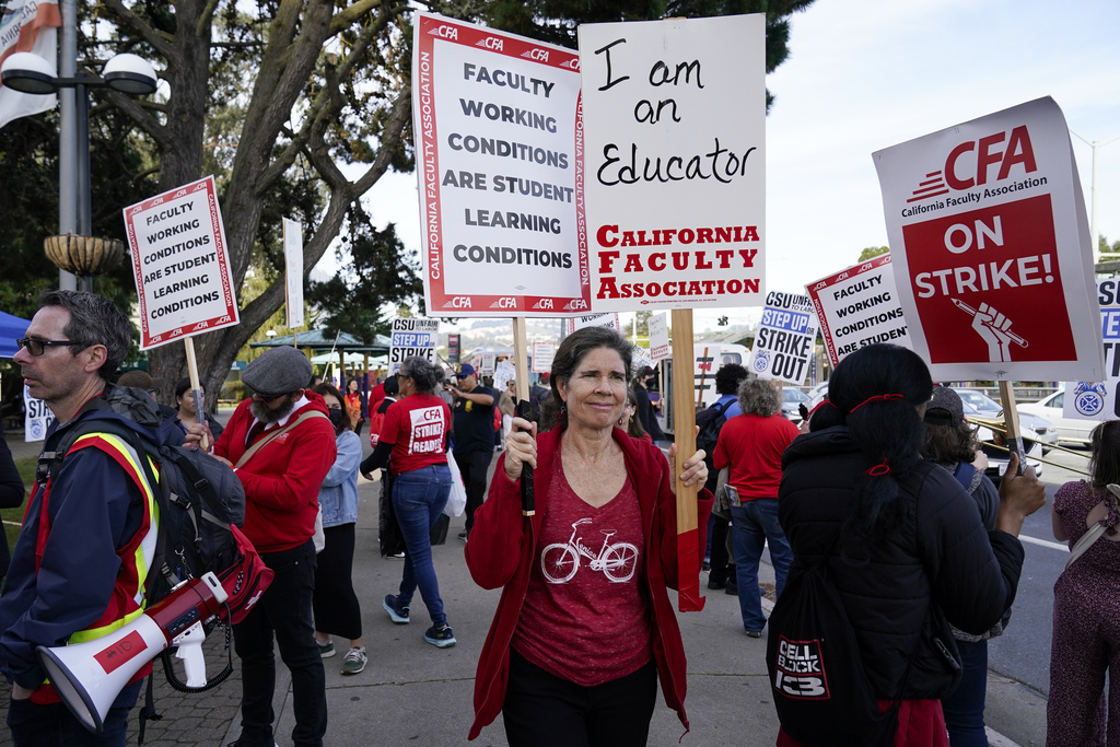 California State University faculty set to strike in January