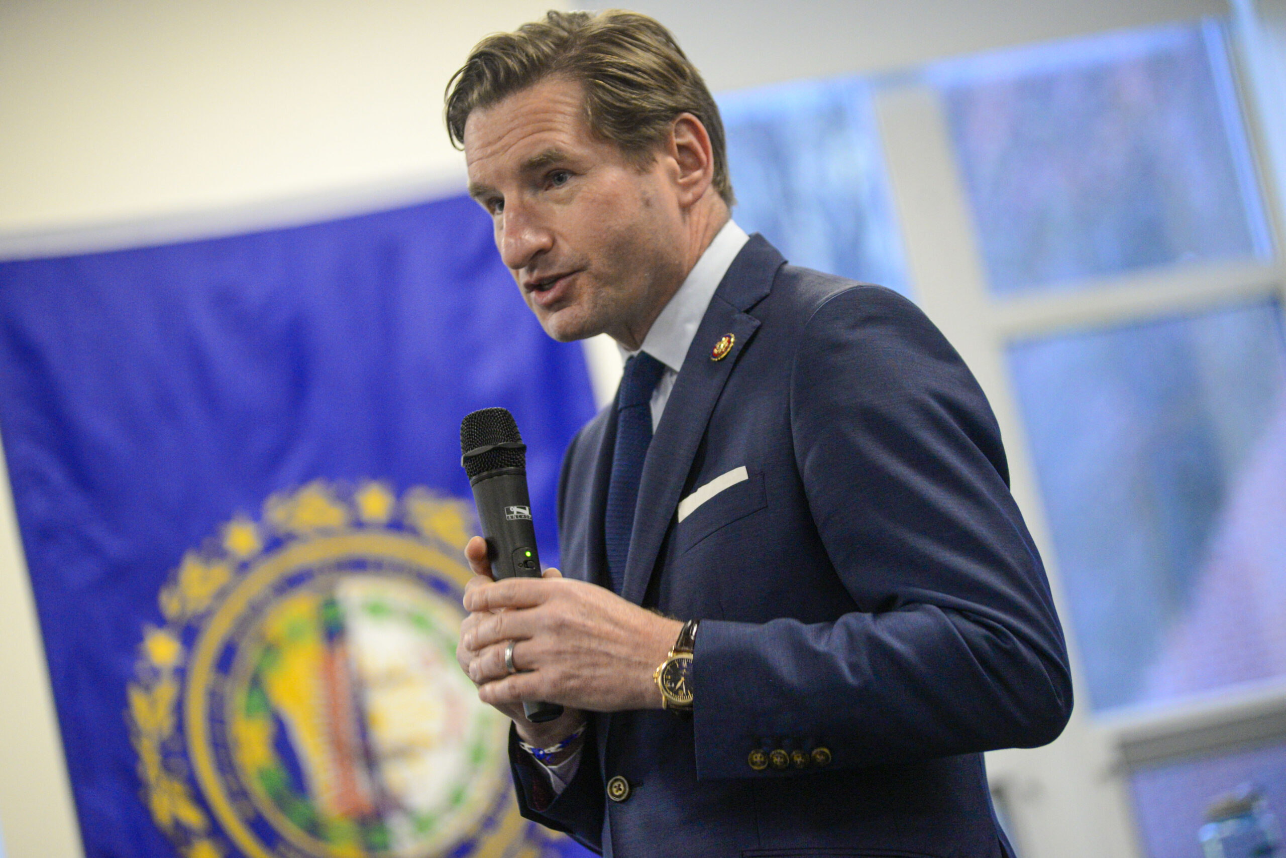 Dean Phillips discussing debates and town halls with major networks