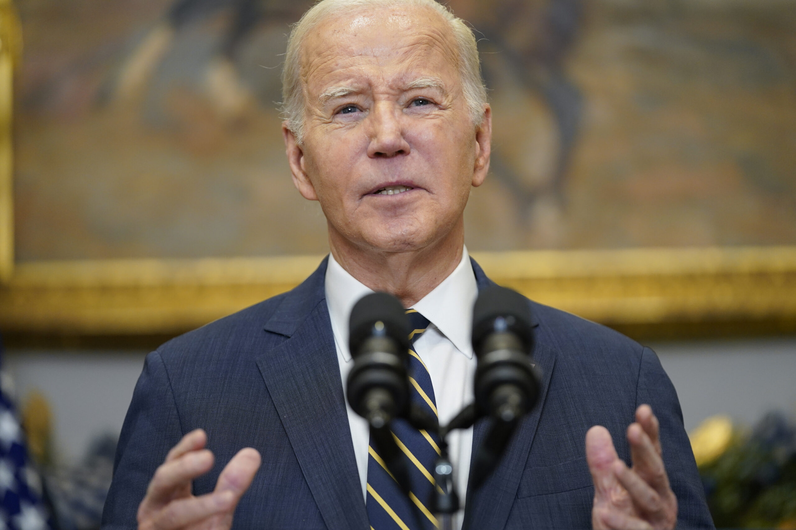 Biden scolds House Republicans for holding up Ukraine funding: ‘This cannot wait’